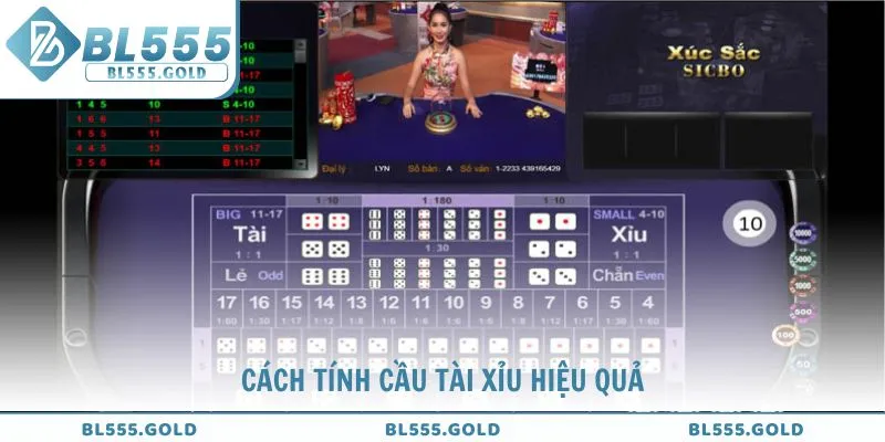 Cách tính cầu tài xỉu hiệu quả, sát thực tế nhất từ chuyên gia BL555